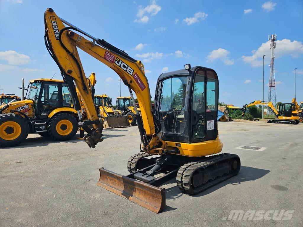 JCB 8035 ZTS + QH Mini ekskavatörler, 7 tona dek