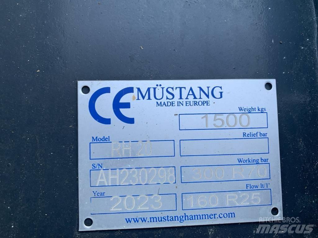 Mustang RH20 Kesici kafalar