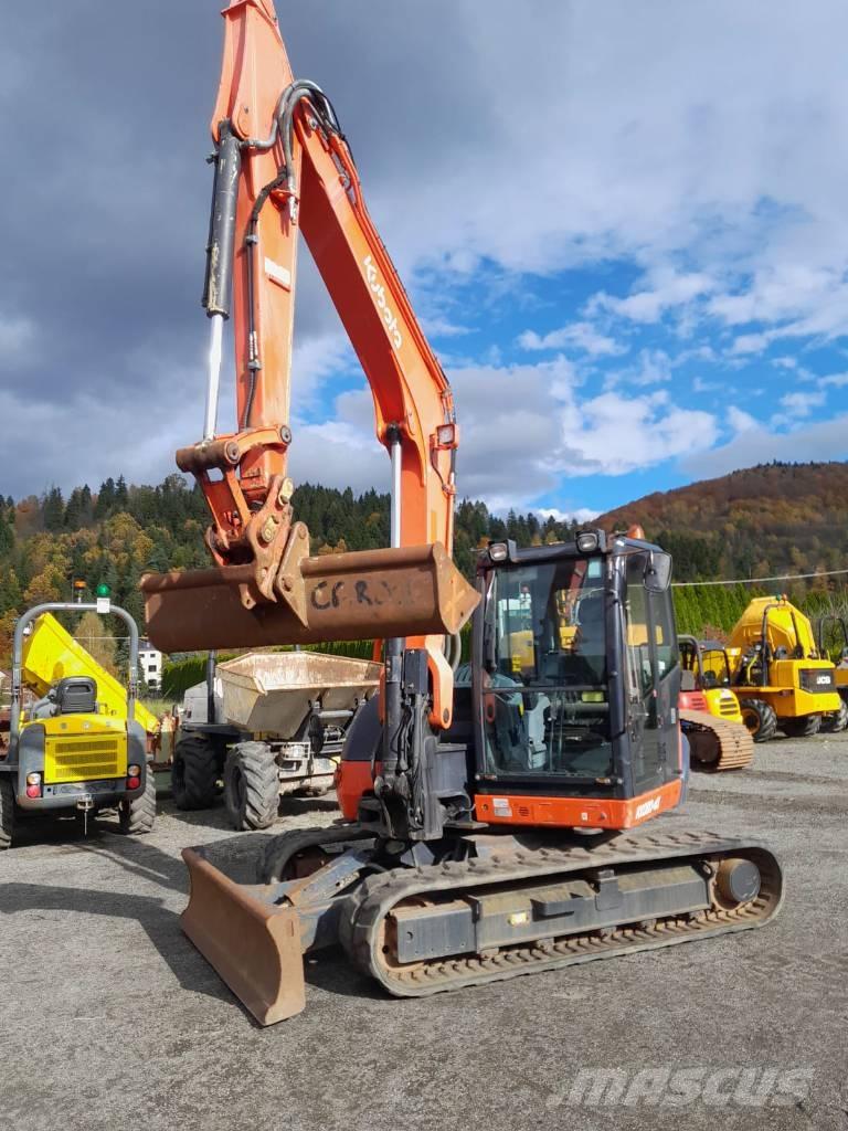 Kubota KX080 Midi ekskavatörler 7 - 12 t