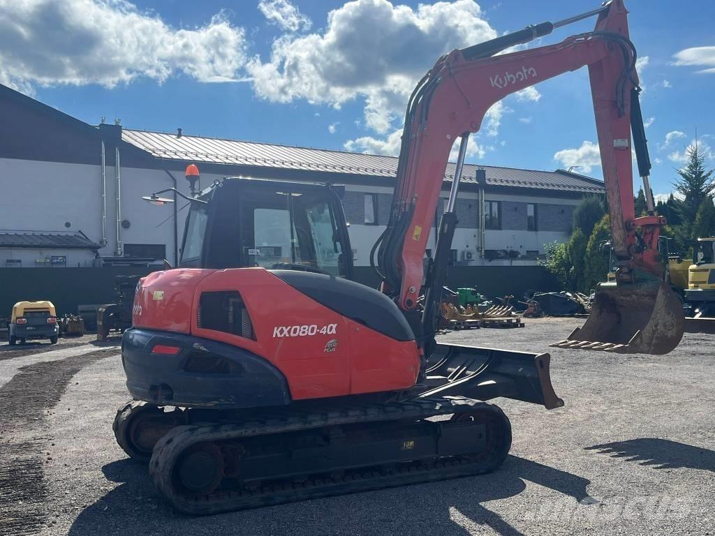 Kubota KX080 Midi ekskavatörler 7 - 12 t