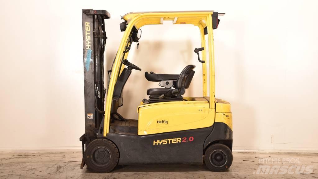 Hyster J 2.0 XN Elektrikli forkliftler