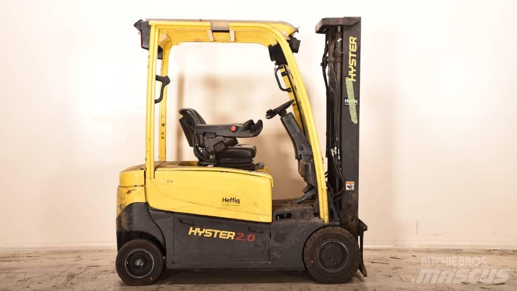 Hyster J 2.0 XN Elektrikli forkliftler