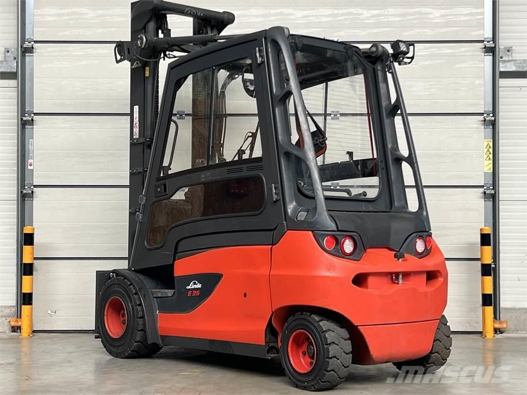 Linde E35L-01 Elektrikli forkliftler