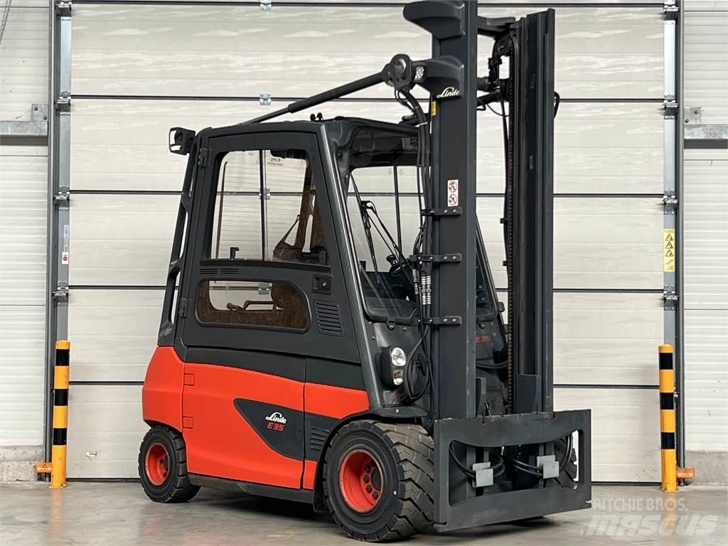 Linde E35L-01 Elektrikli forkliftler