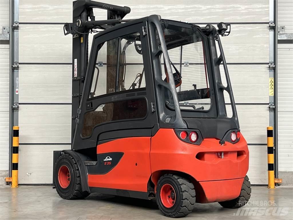 Linde E35L-01 Elektrikli forkliftler