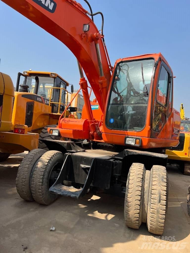 Doosan DH150W-7 Lastik tekerli ekskavatörler