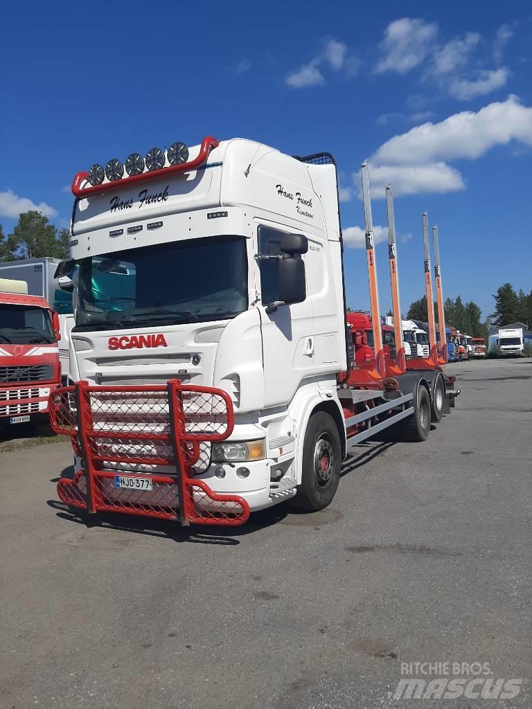 Scania R 560 Tomruk kamyonlari