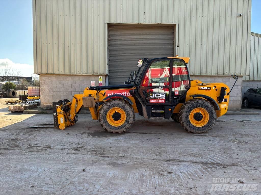 JCB 540-140 Hi Vis Teleskopik yükleyiciler
