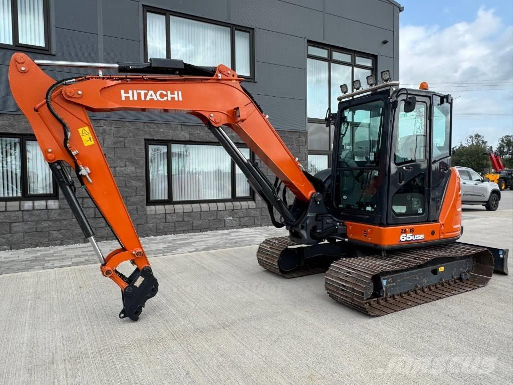 Hitachi ZX 65 USB-6 Mini ekskavatörler, 7 tona dek