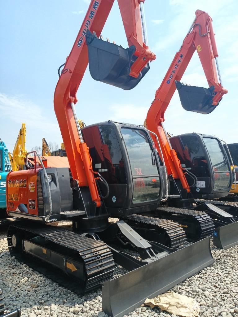 Hitachi ZX 70 Mini ekskavatörler, 7 tona dek