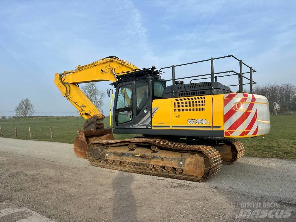 Kobelco SK 350 LC Paletli ekskavatörler