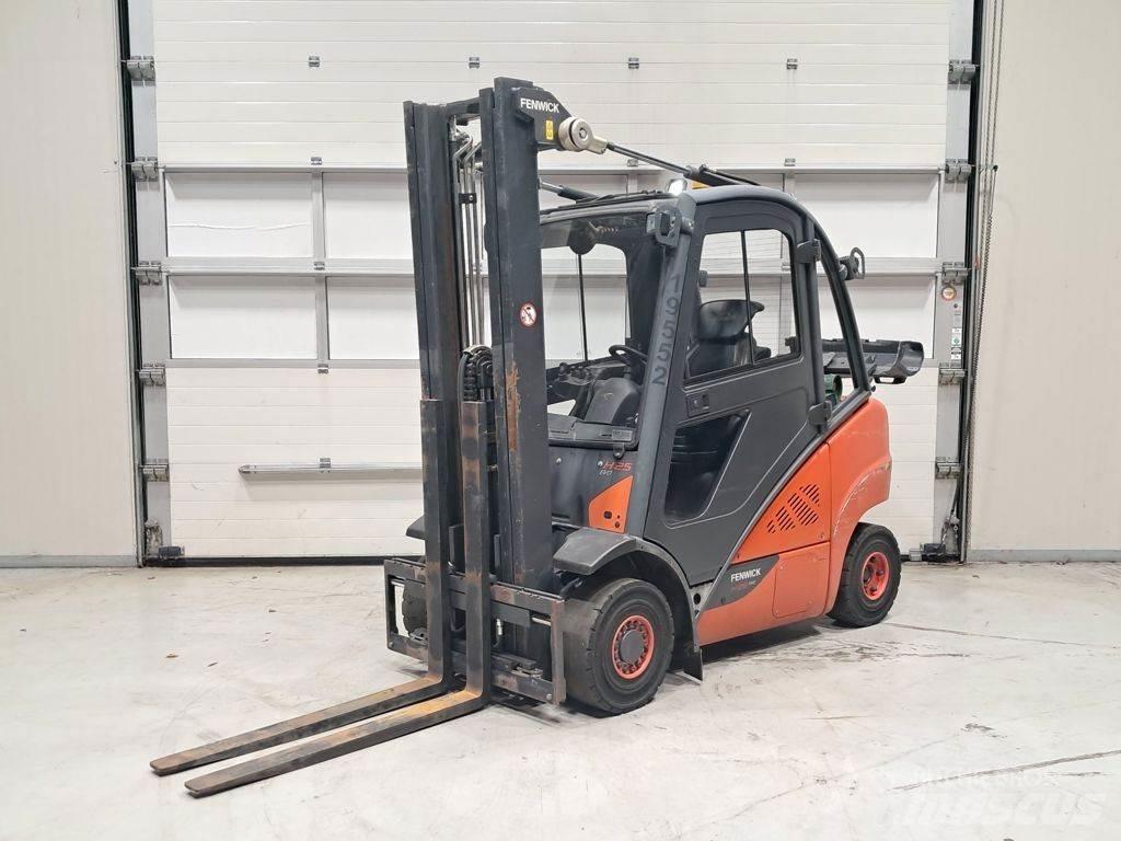 Linde H25T-02 LPG'li forkliftler