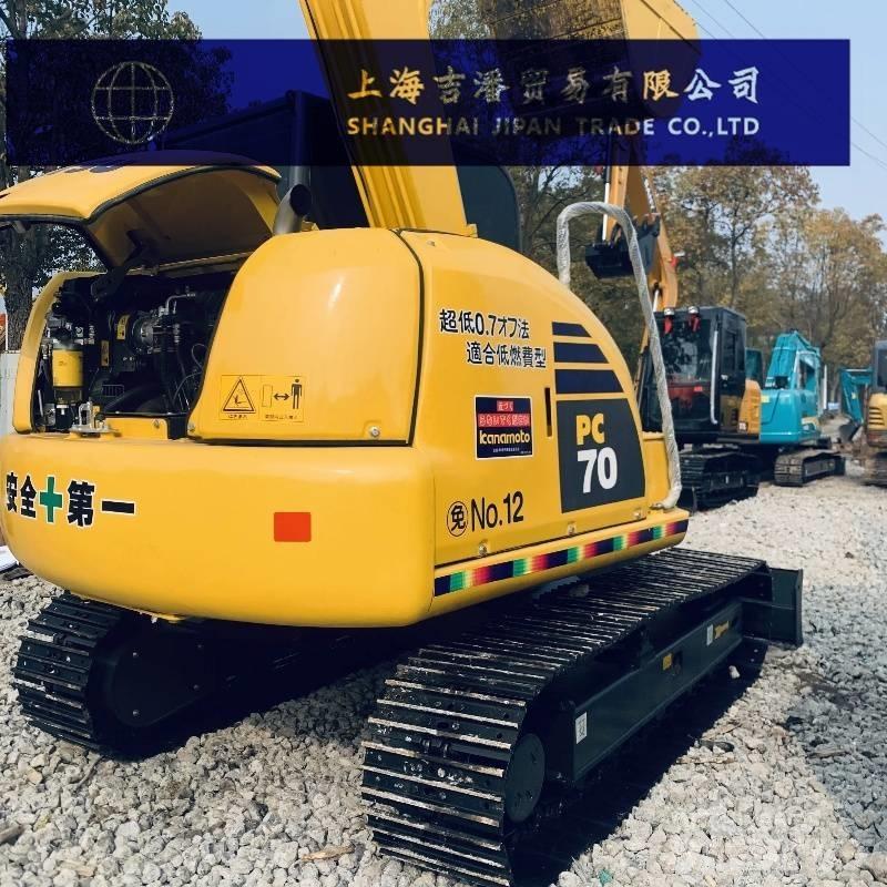 Komatsu PC 70 Mini ekskavatörler, 7 tona dek