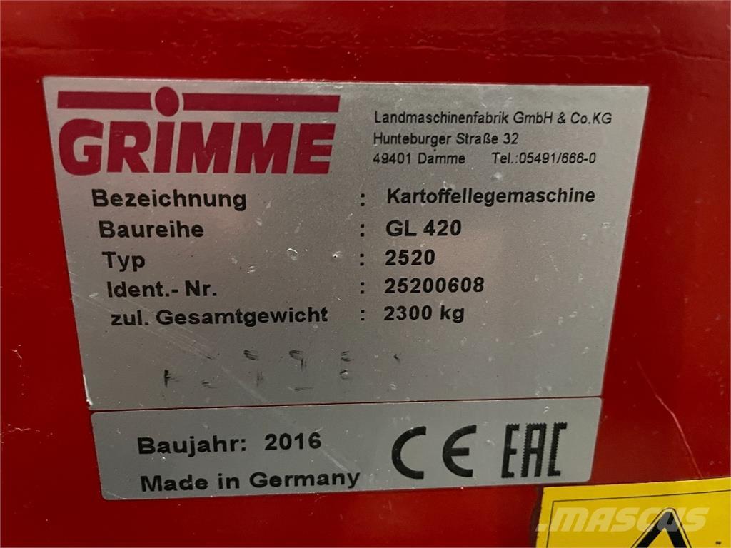 Grimme GL 420 Diger tarim makinalari