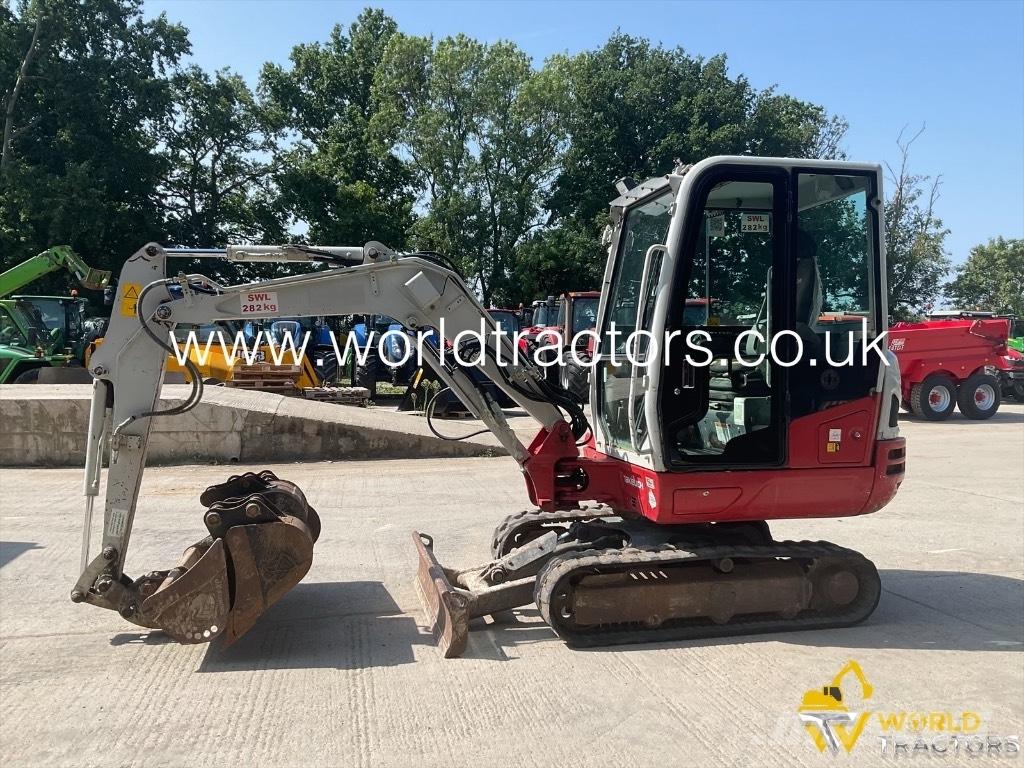 Takeuchi TB 230 Mini ekskavatörler, 7 tona dek