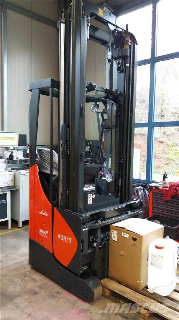 Linde R16X Reach truck - depo içi istif araçları