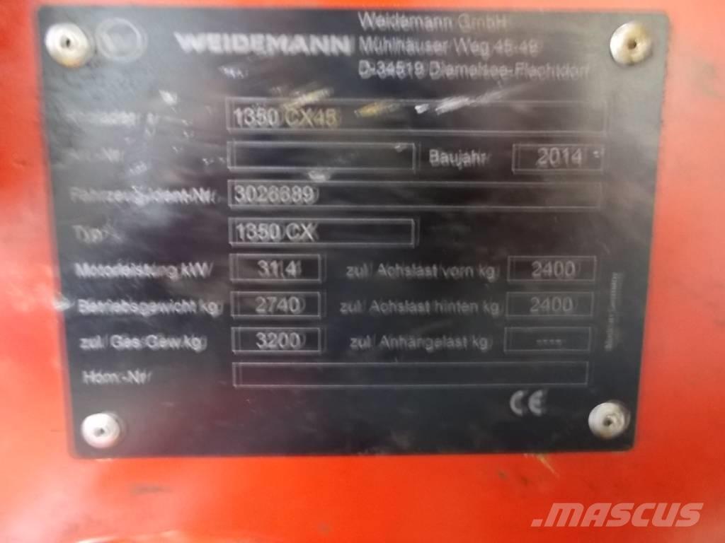 Weidemann 1350CX45 Mini yükleyiciler