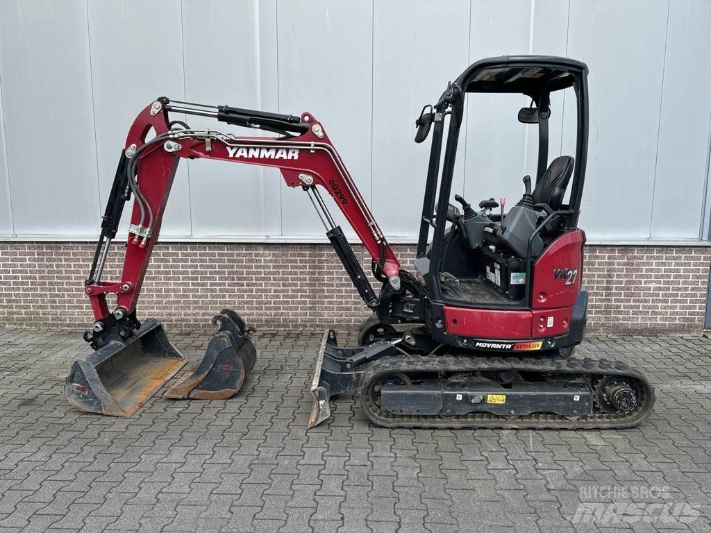Yanmar VIO27 Mini ekskavatörler, 7 tona dek