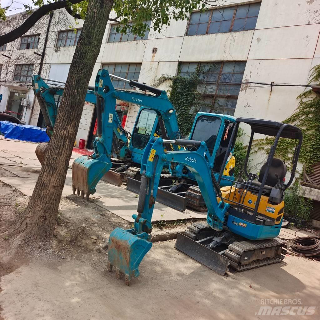 Kubota U-15 Mini ekskavatörler, 7 tona dek