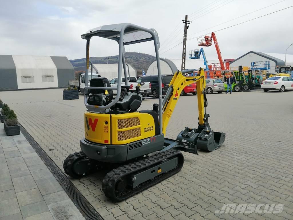 Wacker Neuson EZ 17 Paletli ekskavatörler