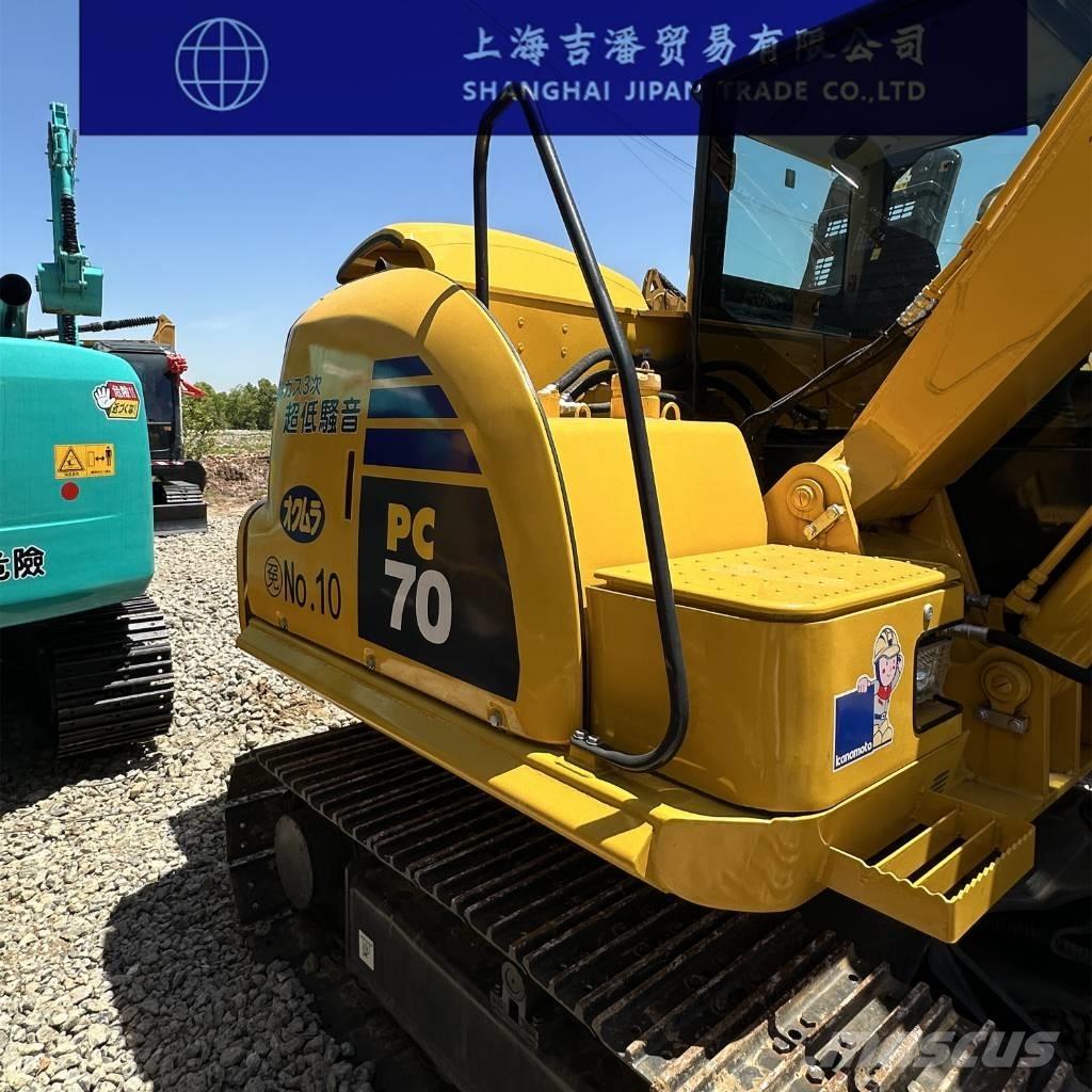 Komatsu PC 70 Paletli ekskavatörler