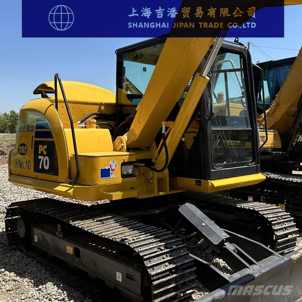 Komatsu PC 70 Paletli ekskavatörler
