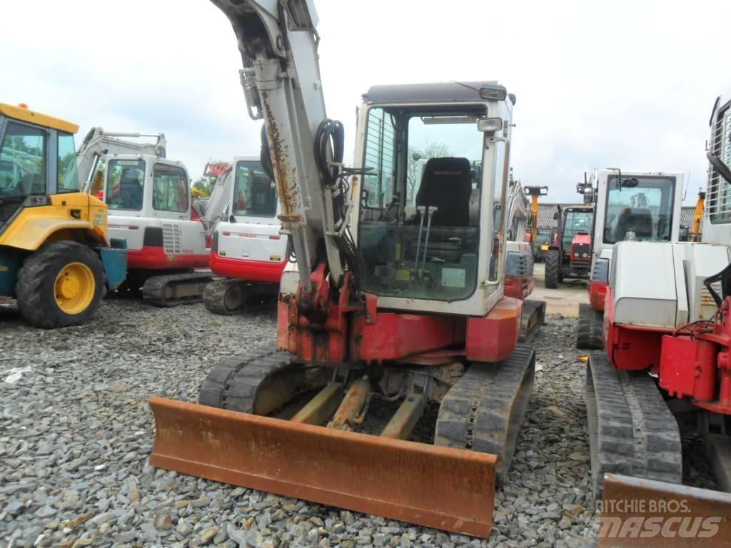 Takeuchi TB153FR Mini ekskavatörler, 7 tona dek