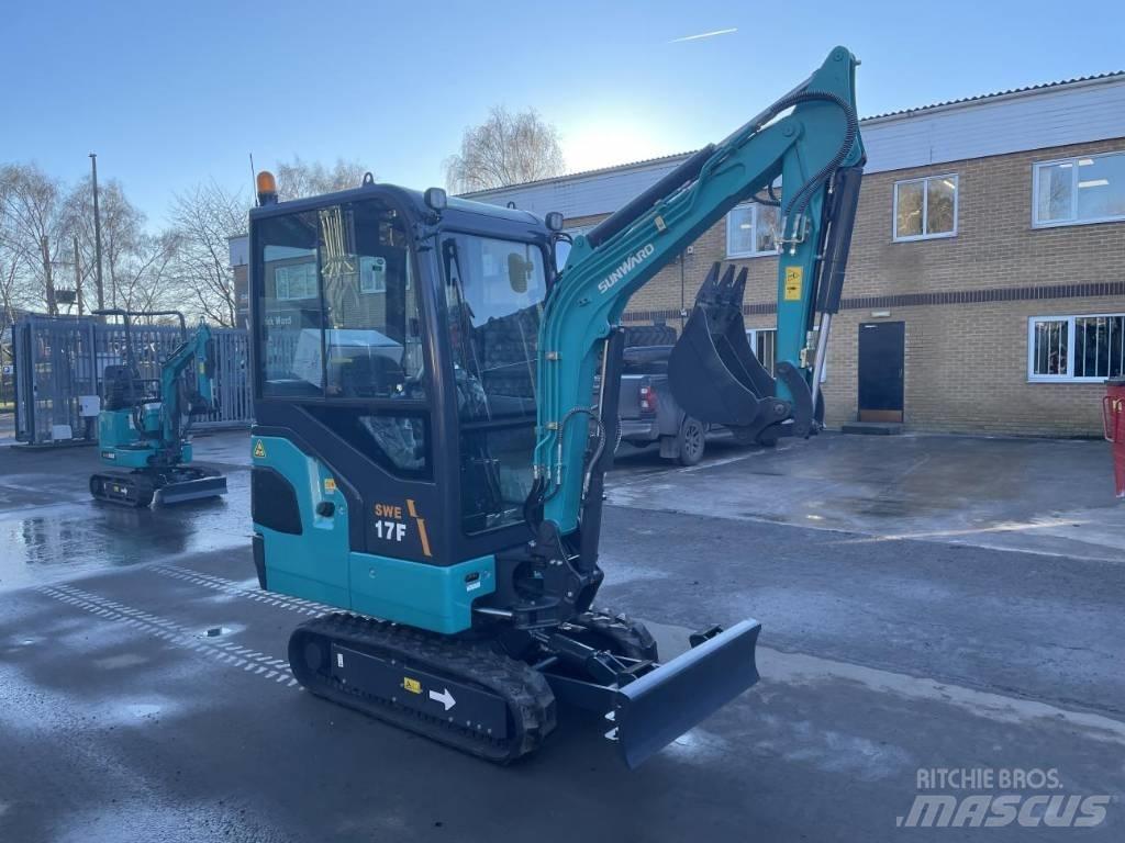Sunward SWE 17 F Mini ekskavatörler, 7 tona dek