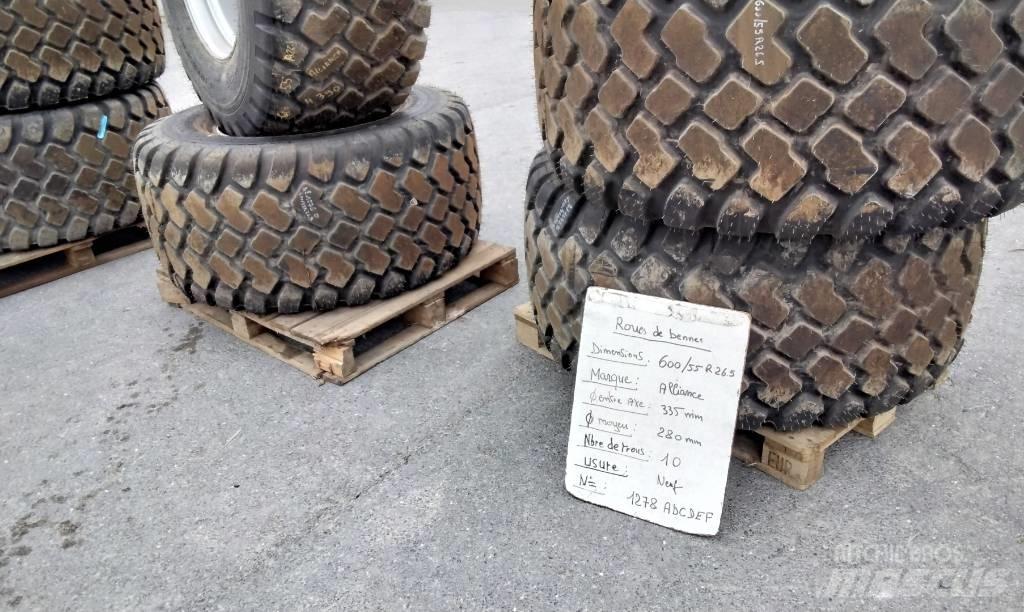 Alliance 600/55R26.5 Tekerlekler