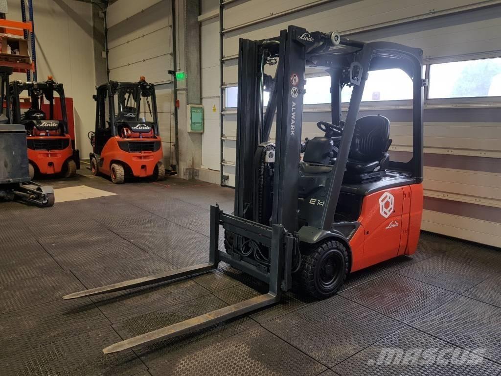 Linde E14 Elektrikli forkliftler
