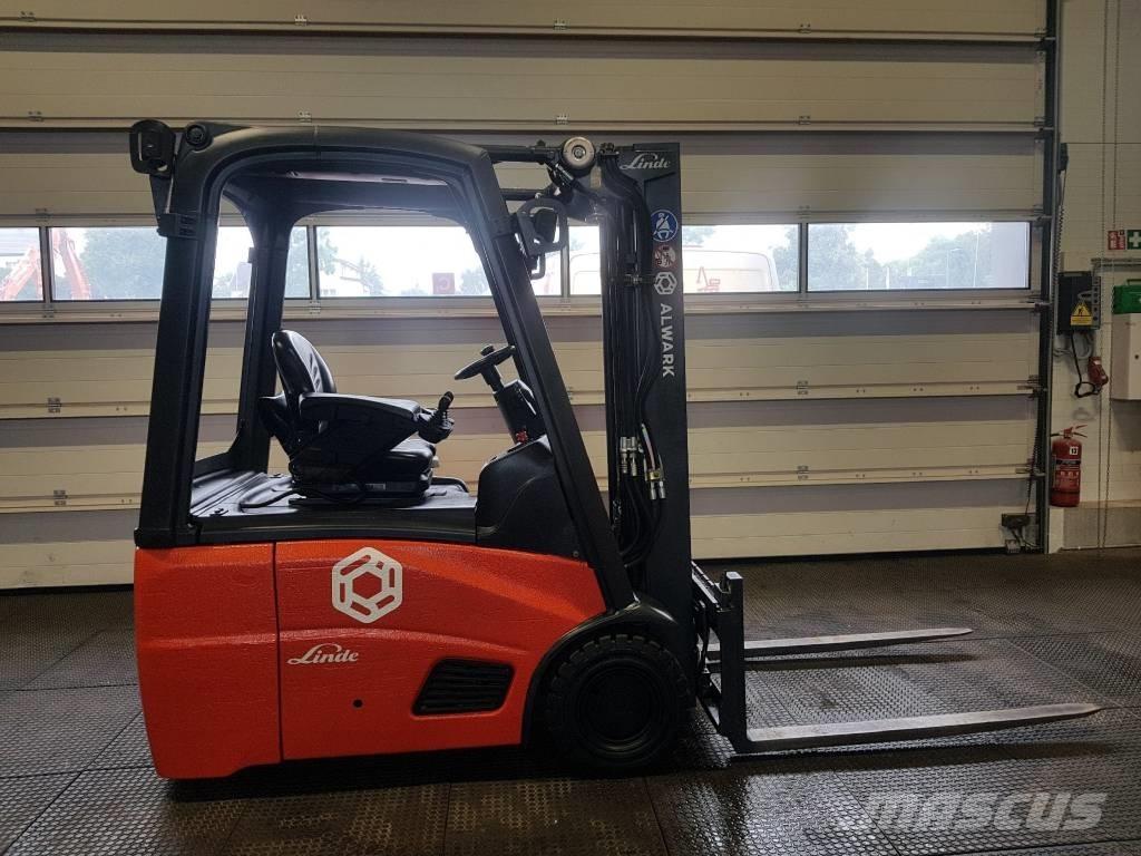Linde E14 Elektrikli forkliftler