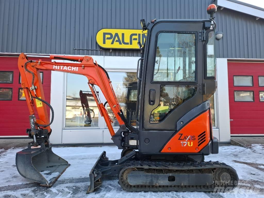 Hitachi ZX17U-2CLR Mini ekskavatörler, 7 tona dek