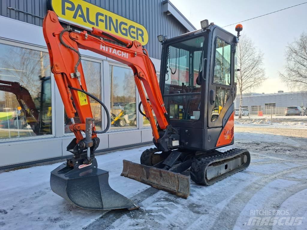 Hitachi ZX17U-2CLR Mini ekskavatörler, 7 tona dek