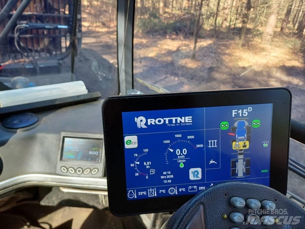 Rottne F15 Tomruk yükleyici traktörler