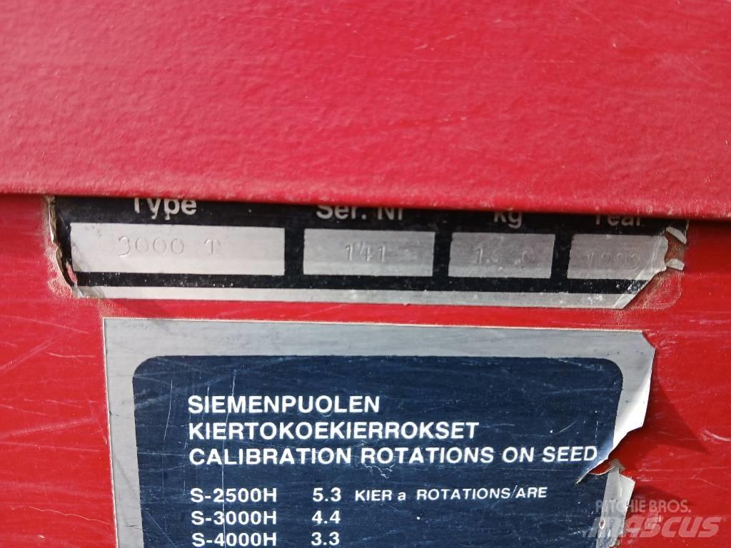 Junkkari 3000 T Kombine hububat mibzerleri