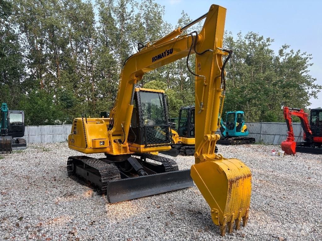 Komatsu PC 70 Mini ekskavatörler, 7 tona dek