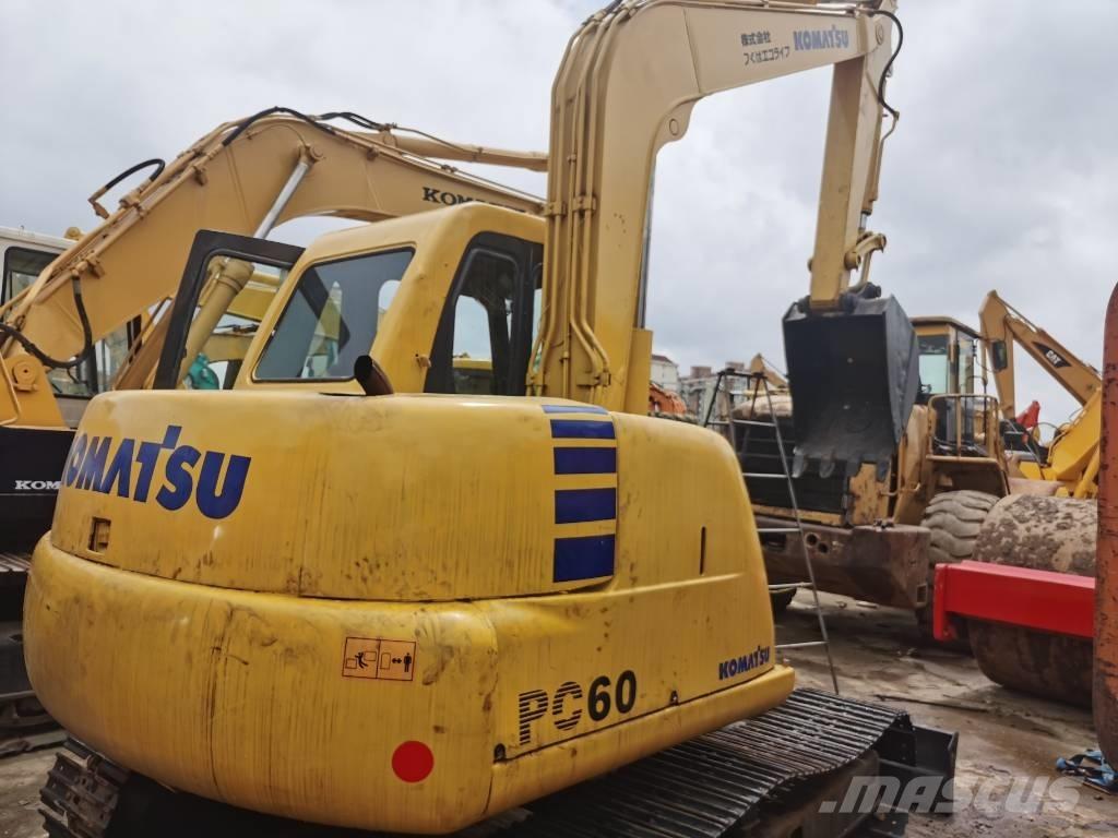 Komatsu PC60-7 Mini ekskavatörler, 7 tona dek