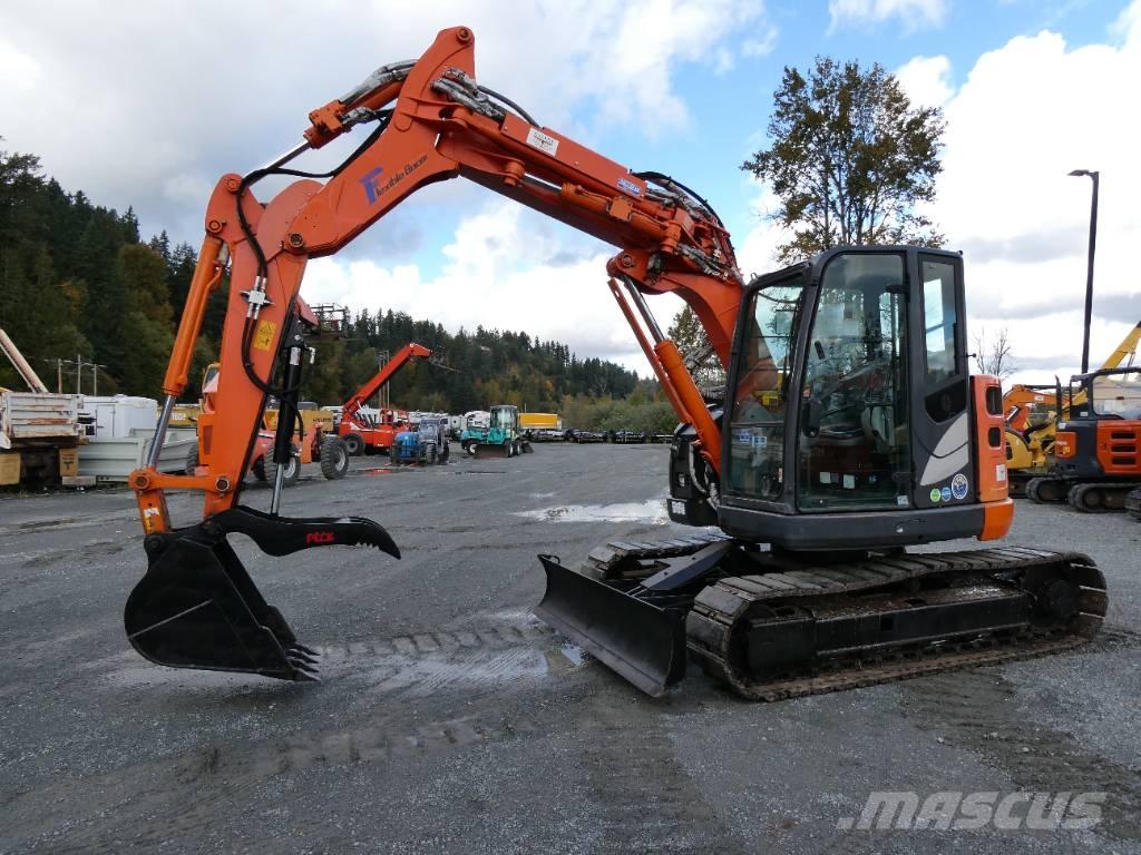 Hitachi ZX 75 US-5 Paletli ekskavatörler