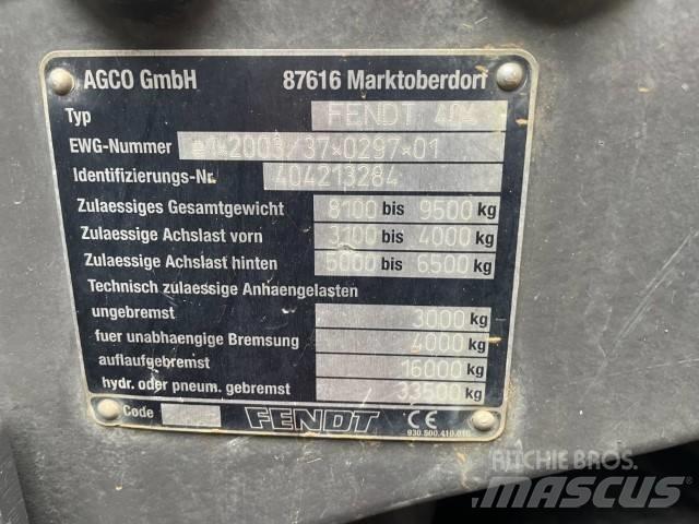 Fendt 415 Vario TMS Traktörler