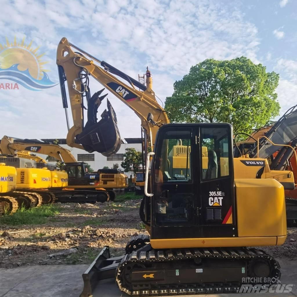 CAT 305.5 E 2 Mini ekskavatörler, 7 tona dek