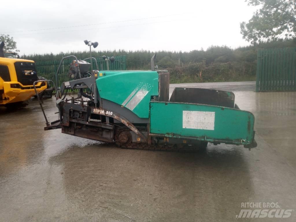 Vögele S800 Asfalt sericiler