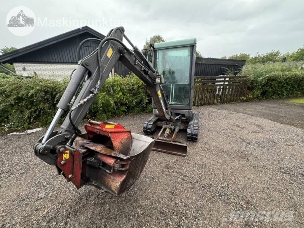 Volvo EC 18 C Mini ekskavatörler, 7 tona dek