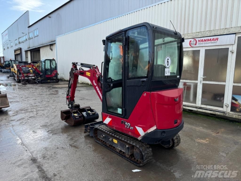Yanmar SV19VT (00237) Mini ekskavatörler, 7 tona dek