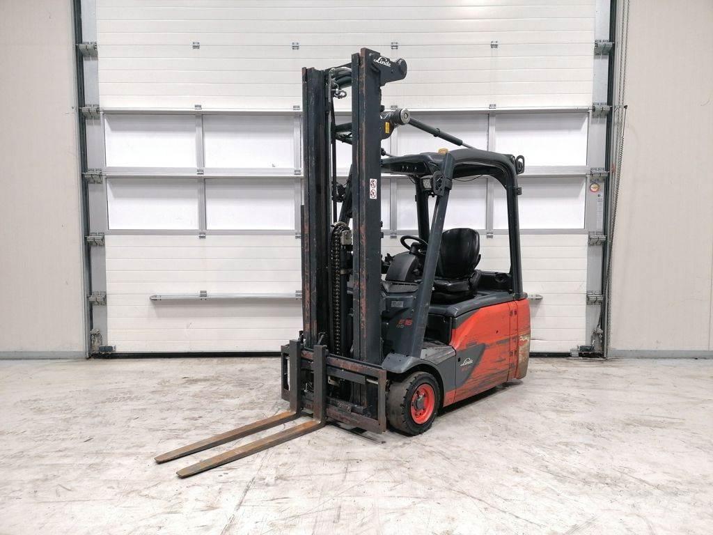 Linde E16L-02 Elektrikli forkliftler