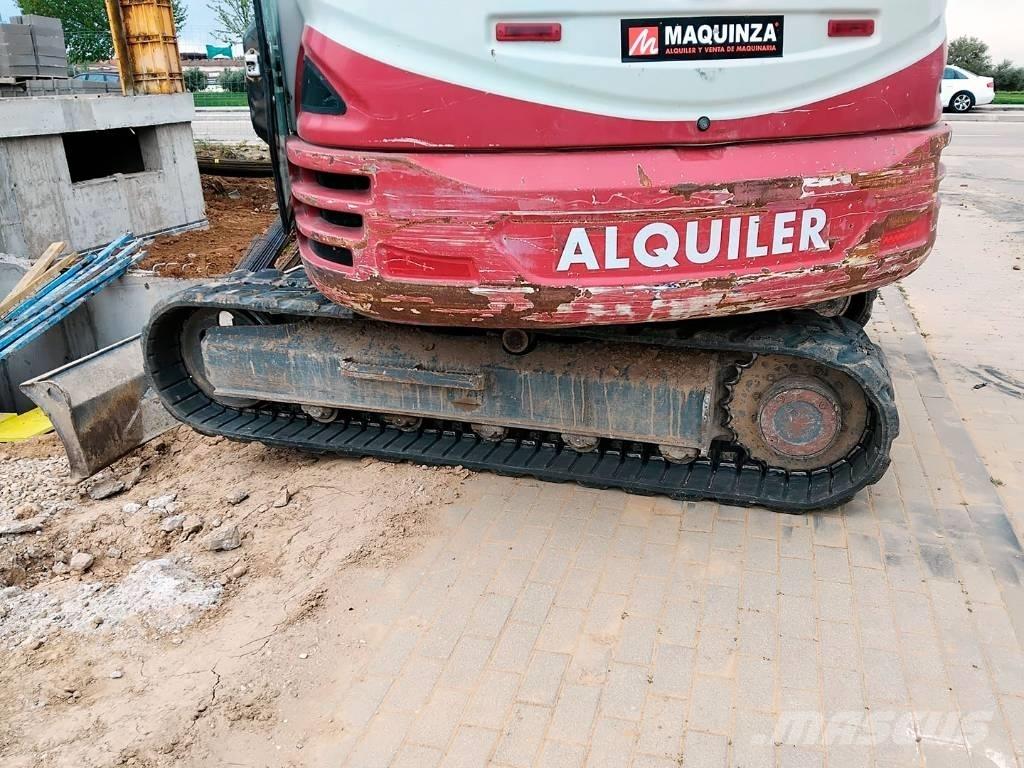 Takeuchi TB290 Mini ekskavatörler, 7 tona dek