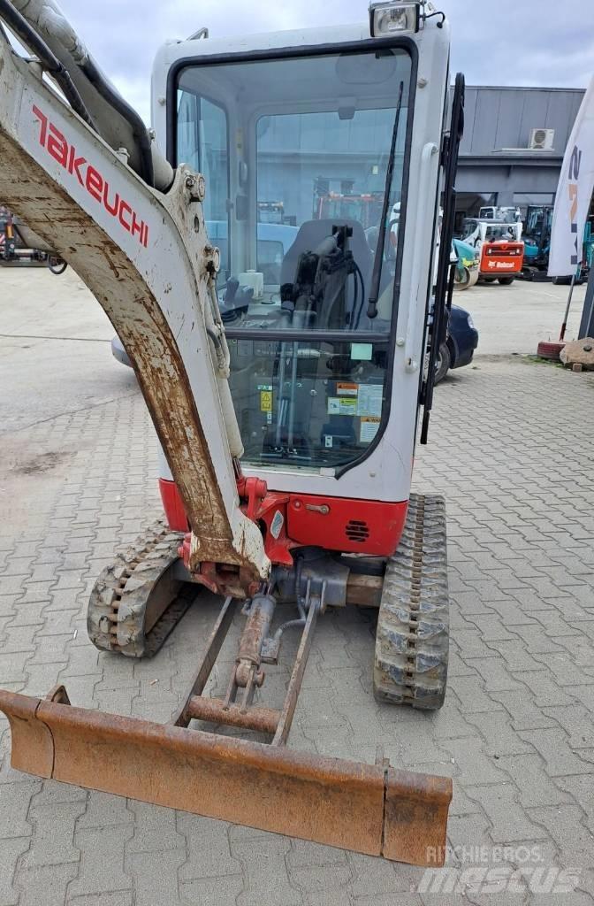 Takeuchi TB 216 Mini ekskavatörler, 7 tona dek
