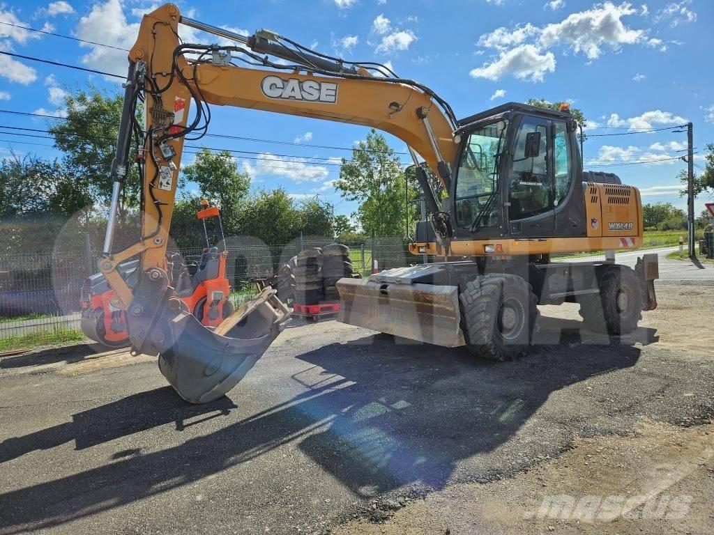 CASE WX 148 Lastik tekerli ekskavatörler