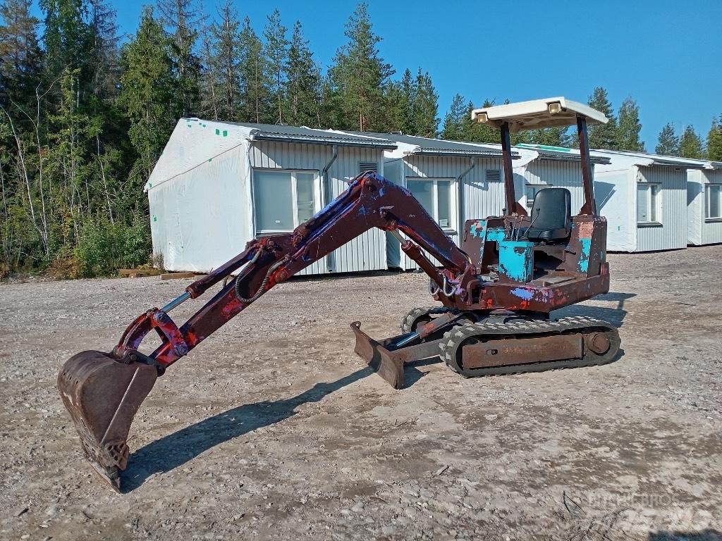 IHI IS 25GX Mini ekskavatörler, 7 tona dek