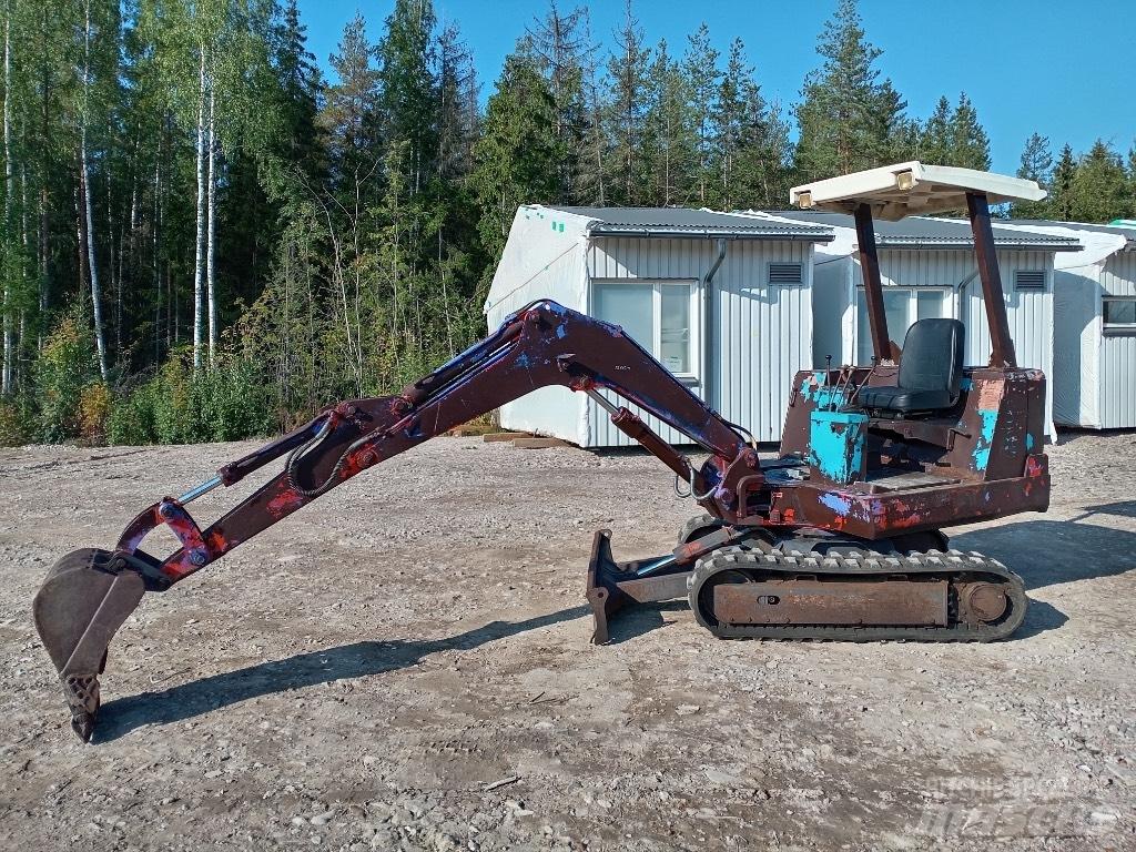 IHI IS 25GX Mini ekskavatörler, 7 tona dek