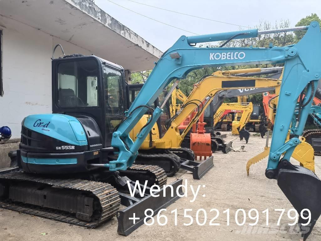 Kobelco SK 55 Mini ekskavatörler, 7 tona dek